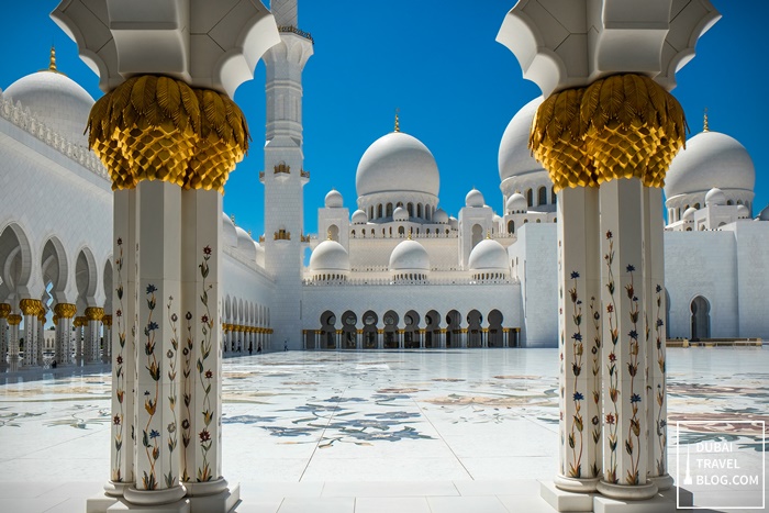 grand mosque abu dhabi picture