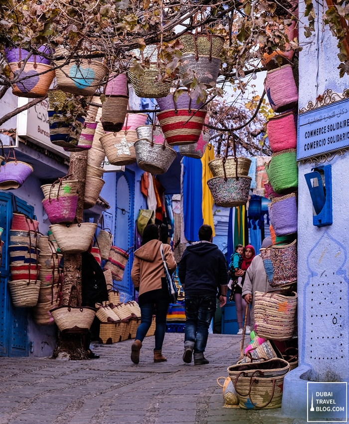 hiking chefchaouen houses