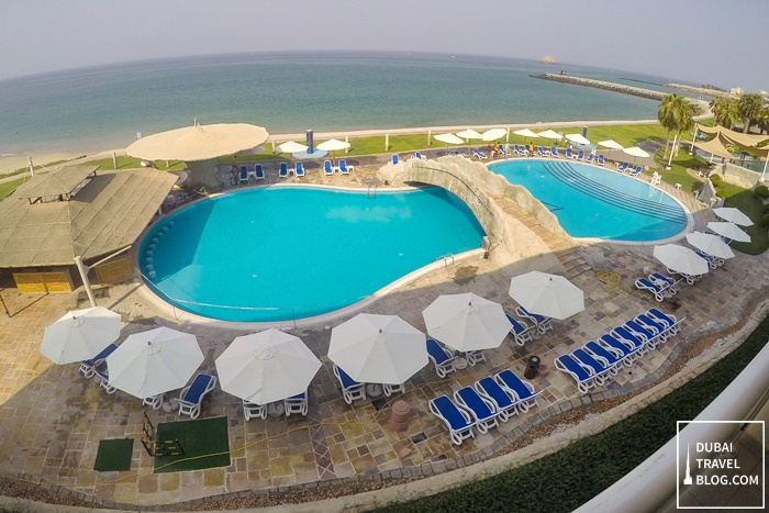 pool area radisson fujairah