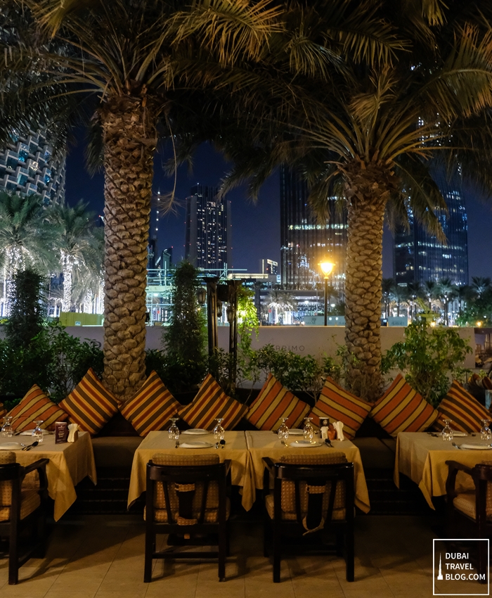 dine al fresco reem al bawadi downtown dubai