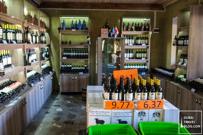 georgia wine shop in kakheti