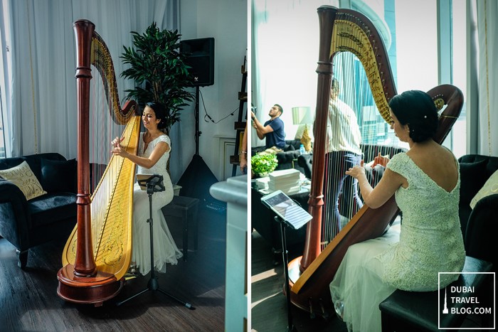 harpist dubai