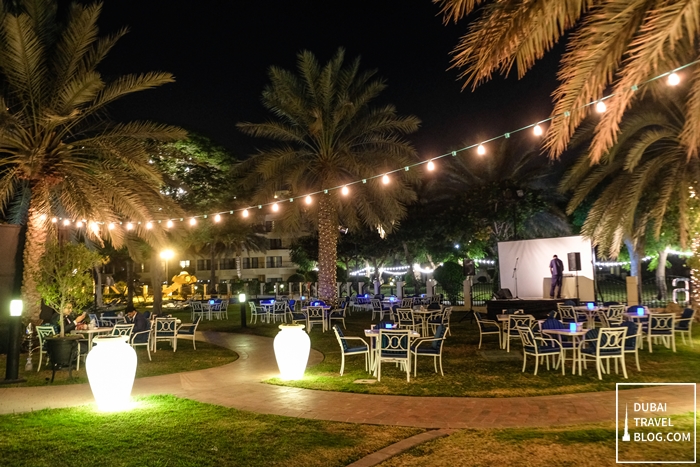 outdoor garden danat al ain resort