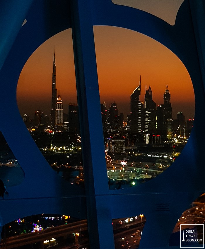 dubai frame view skyline