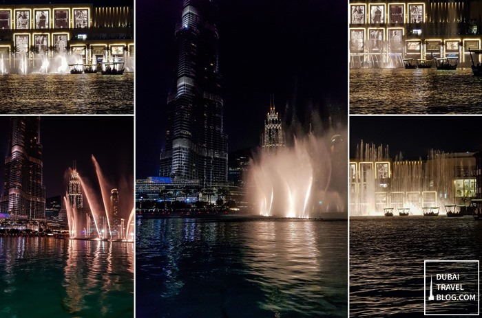 dubai fountain lake ride experience