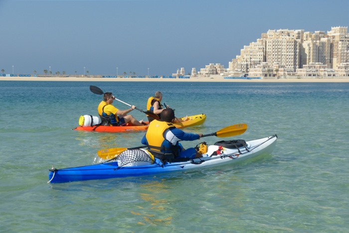 kayaking uae