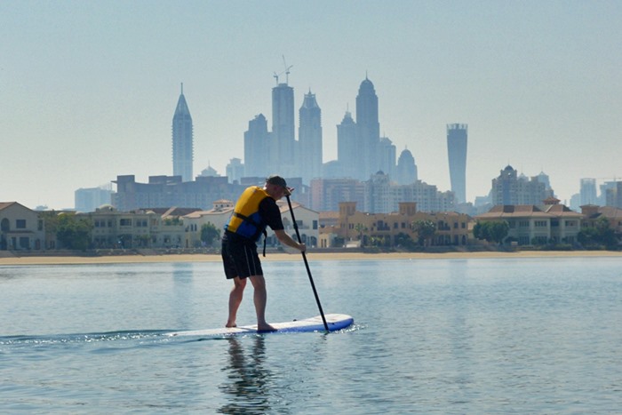 stand up paddleboard dubai