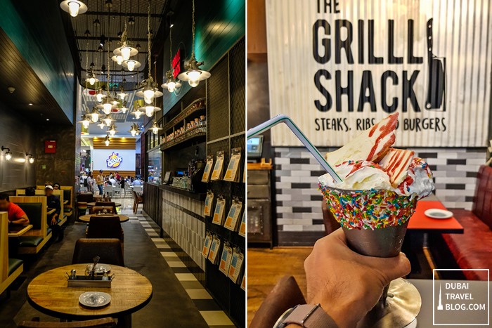 the grill shack restaurant dubai