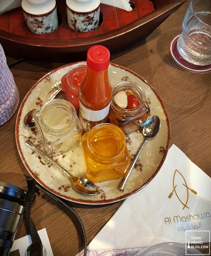 condiments al mashowa restaurant