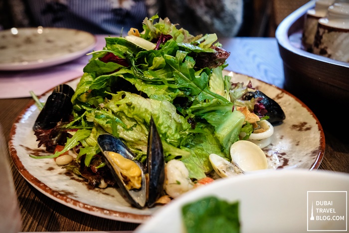 seafood salad al mashowa dubai