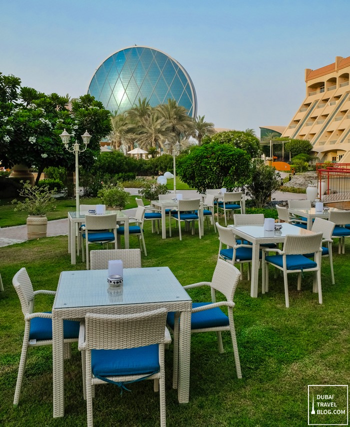 azur restaurant view