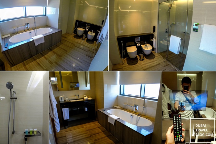 hyatt regency dubai creek heights bathroom