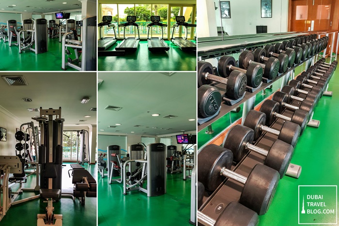 gym fitness center al raha beach hotel