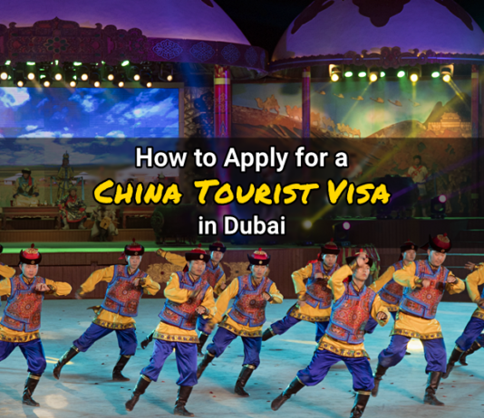 how to apply china visa dubai