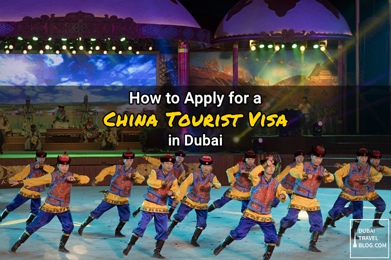 how to apply china visa dubai