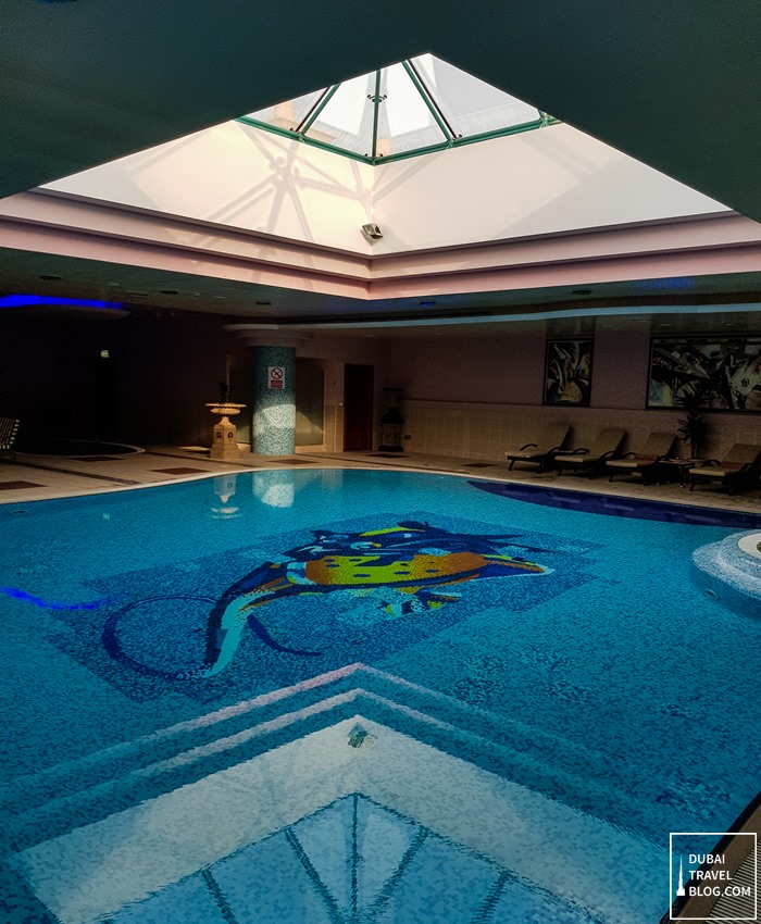 indoor pool al raha beach hotel