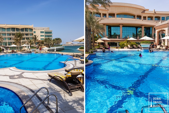 main pool al raha beach hotel