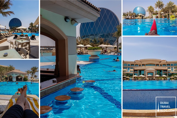 pool area al raha beach