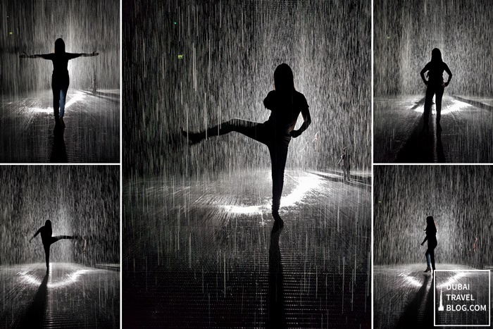 sharjah rain room art