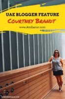 Courtney Brandt UAE Blogger interview