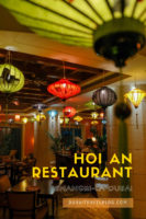 Hoi An Vietnamese Restaurant Shangri La Hotel