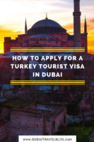 Turkey Tourist Visa Application in Dubai