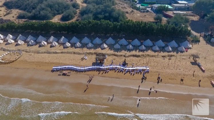 drone ras al khaimah beach