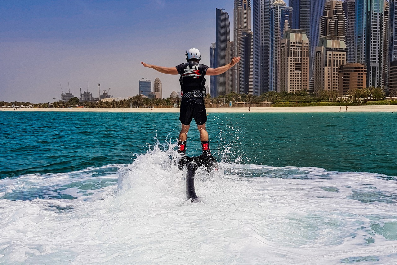 Dubai Water Sports: 30-minute Water Jetpack Dubai Experience