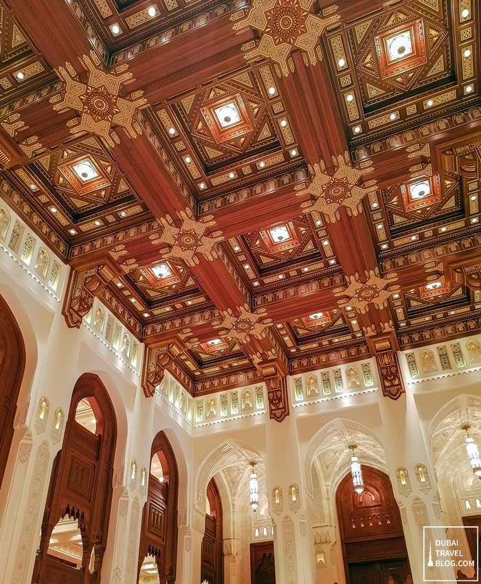 opera house muscat oman high ceiling