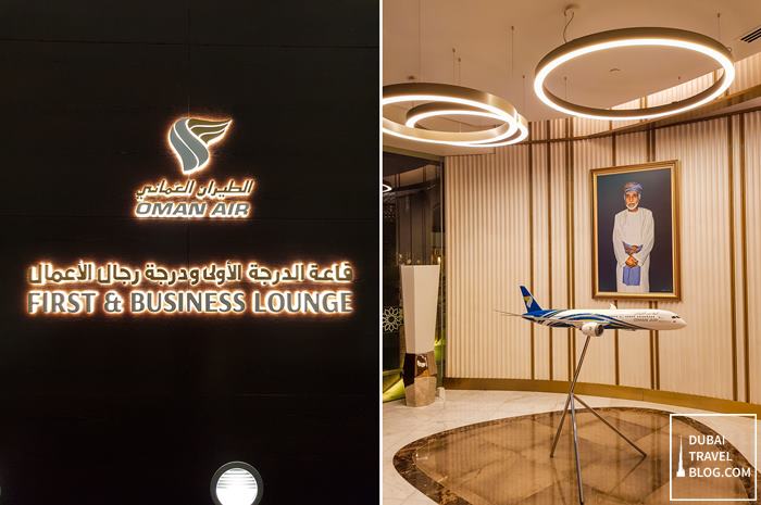 Oman Air First and Business Lounge Muscat Airport