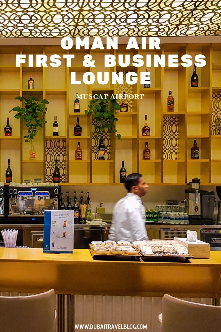 Oman Air First and Business Lounge in Muscat Airport