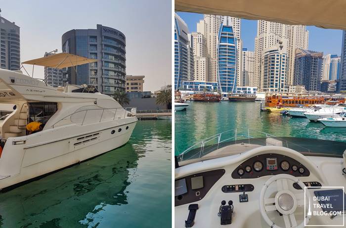 cozmo yachts boat rent private cruise dubai