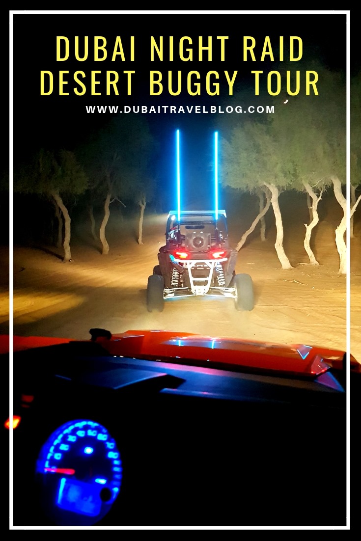 dubai desert buggy tour night