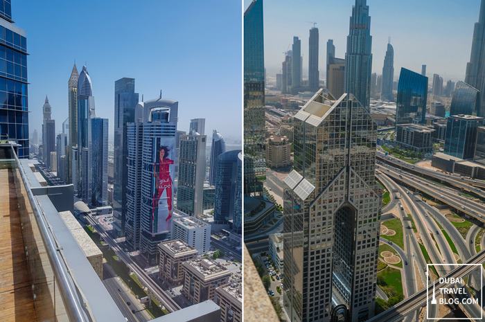 shangrila balcony view dubai