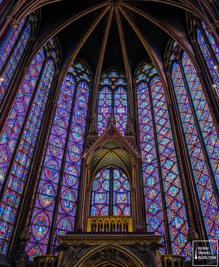 stained glass windows sainte chapelle