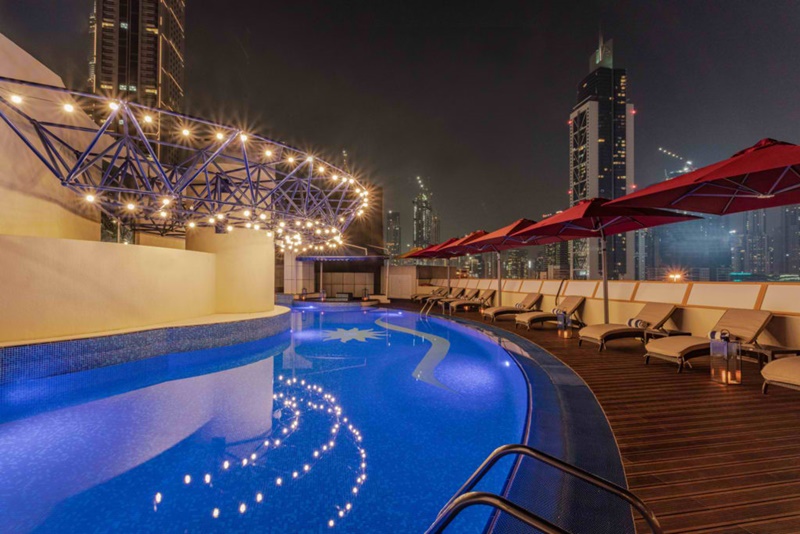 pool at leva hotel dubai