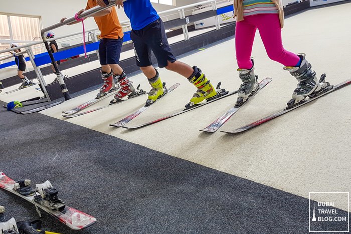 learning to ski in dubai