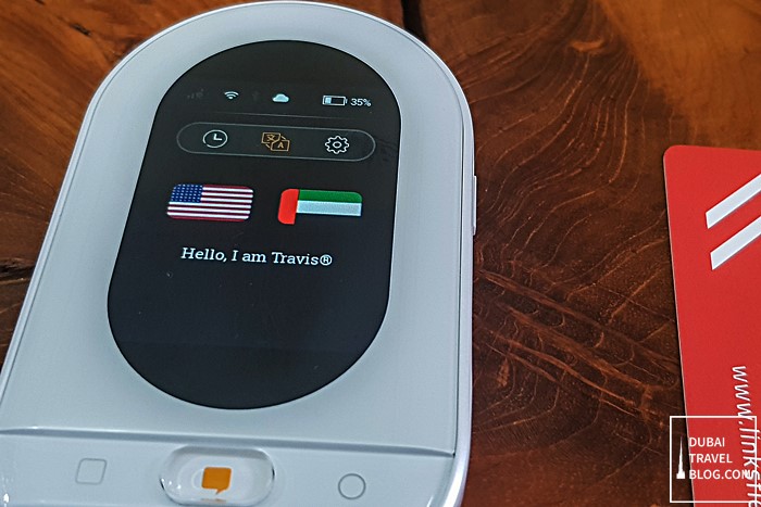 Travis Touch Pocket Translator Dubai