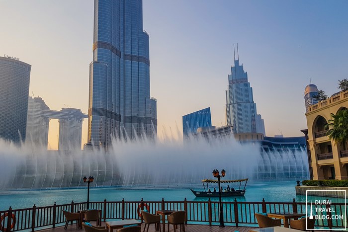 dubai fountain palace downtown