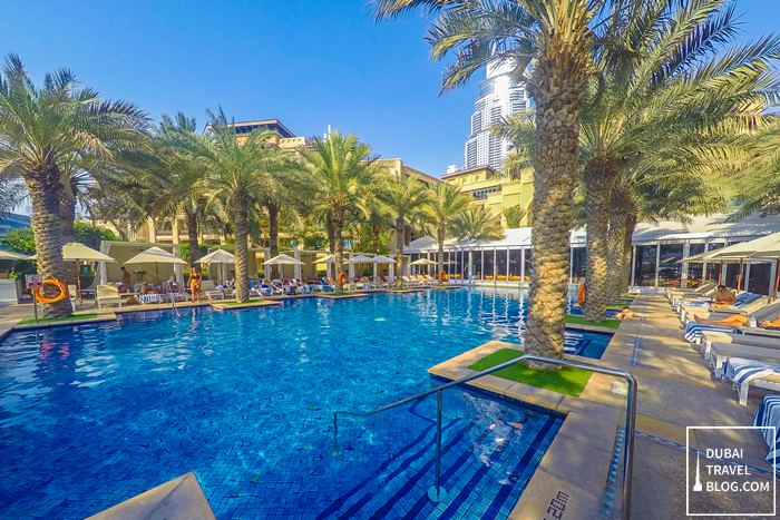 palace downtown pool dubai