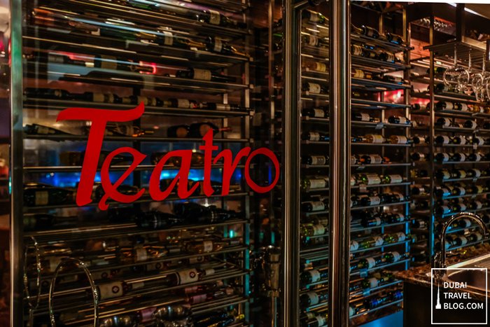 Teatro wine cellar