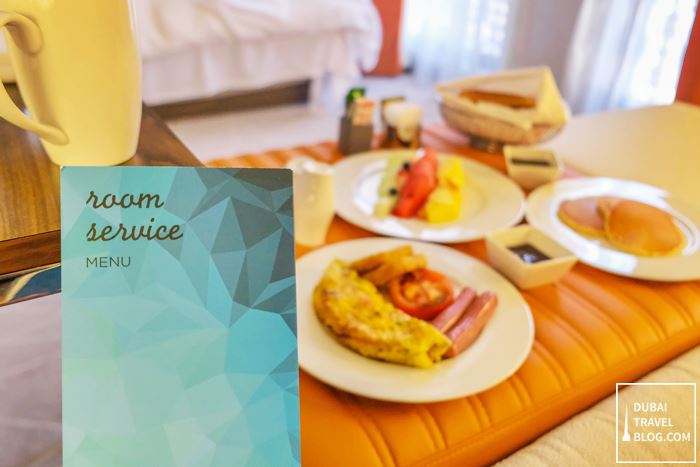 room service breakfast hyatt place dubai wasl