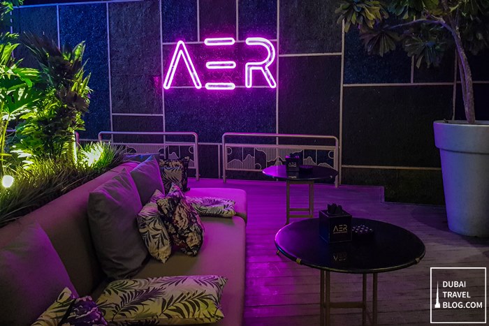 AER Dubai DIFC lounge