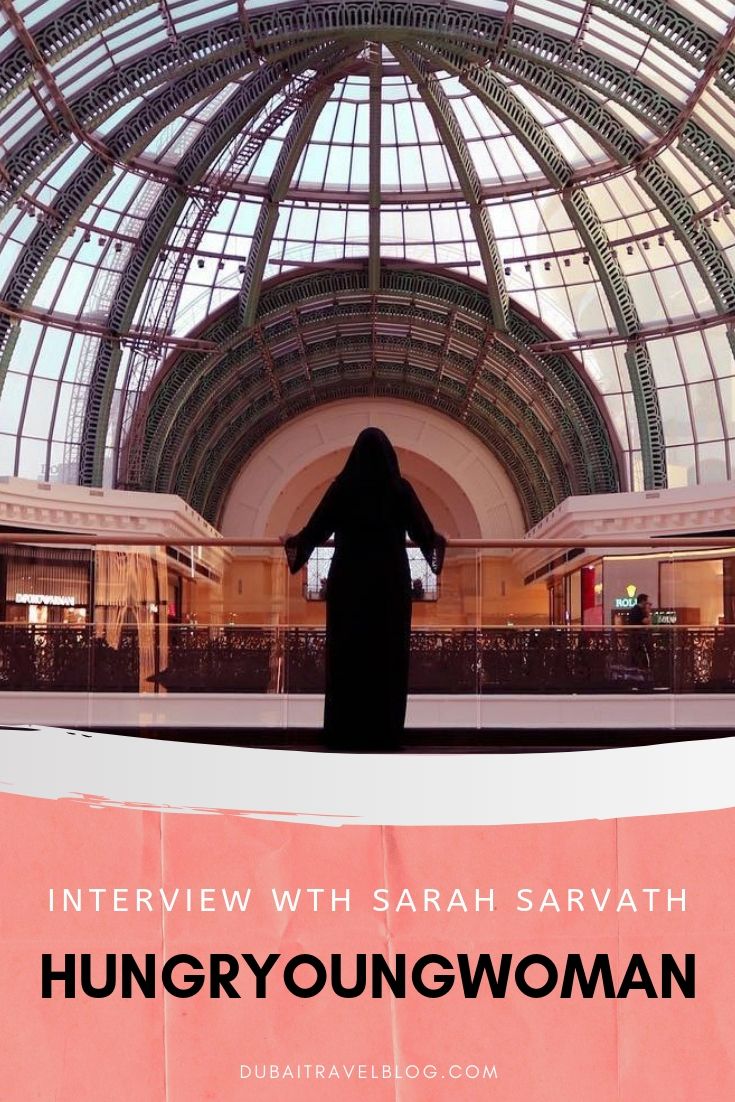 Interview with Sarah Sarvath Hungryoungwoman
