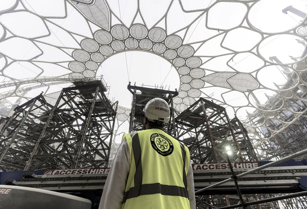 13 Photos: Crowning of Al Wasl Dome in Expo 2020 Dubai Site - Dubai ...