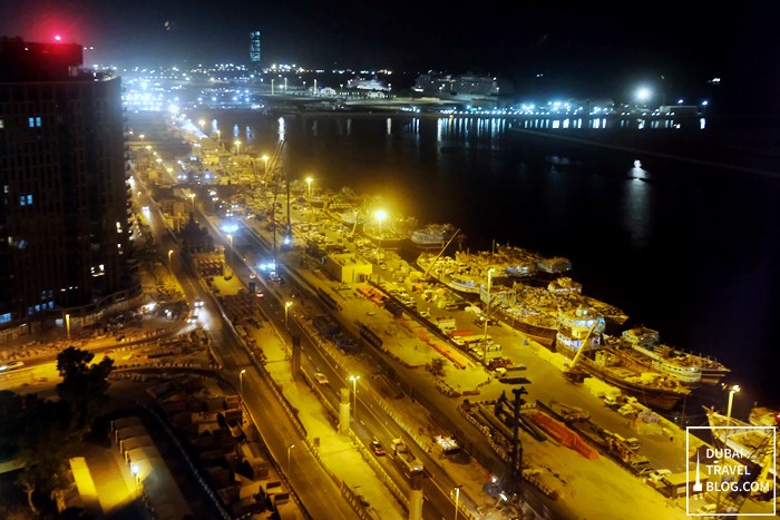 view of Dubai Corniche