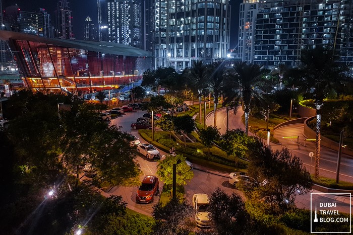 view of dubai opera from terrace 3bk