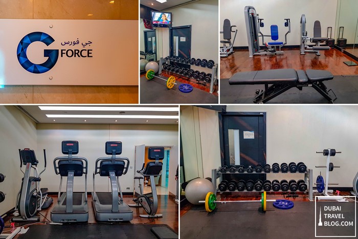 fitness center airport dubai international hotel