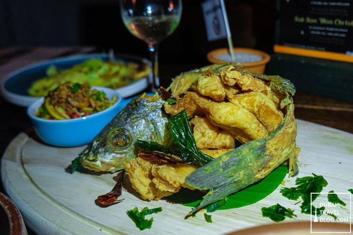 mango tree thai sea bass