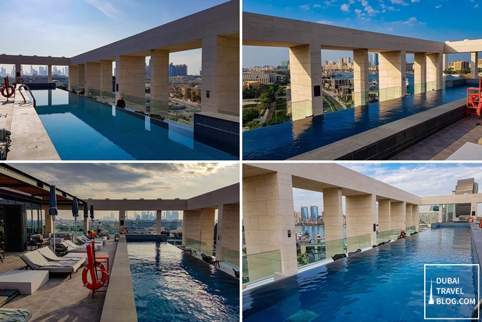 sol skybar pool canopy by hilton dubai